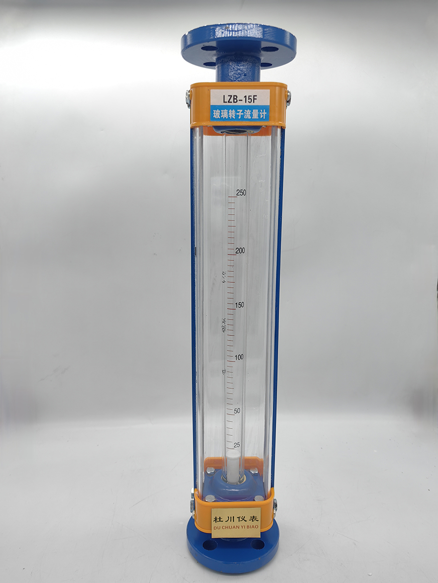 防腐玻璃轉子流量計LZB-15F，25~250升每小時.jpg